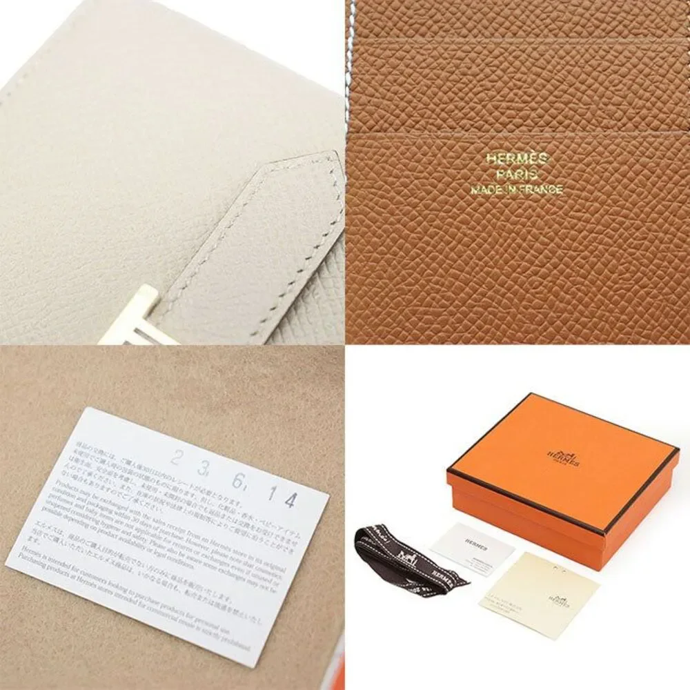 Hermes BEARN COMBINE VERSO Epsom Tri-fold Wallet
